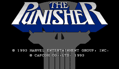 The Punisher box art for Sega Genesis